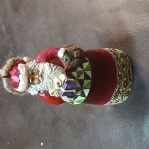 Jim Shore Santa Ornament